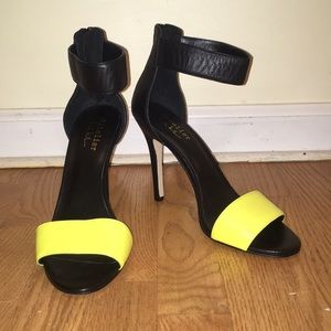 Nicole Miller Neon Heels